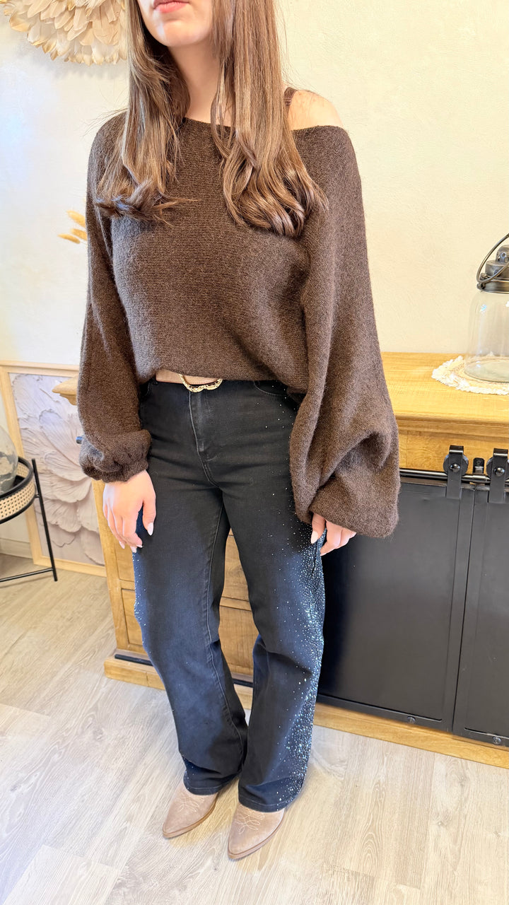 Pull Oxa chocolat