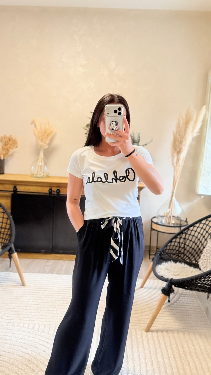 Teeshirt ohlala noir