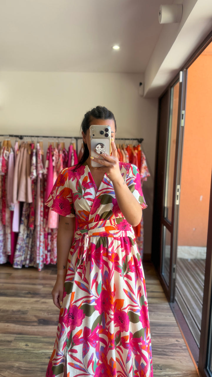 Robe longue Opale