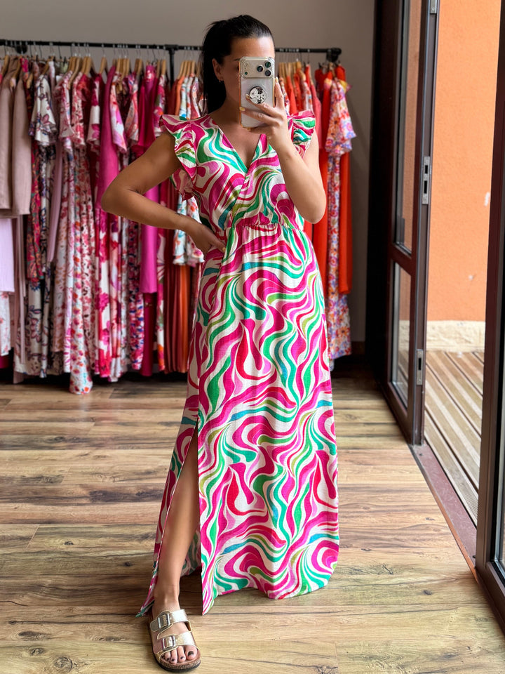 Robe longue Nico CURVY