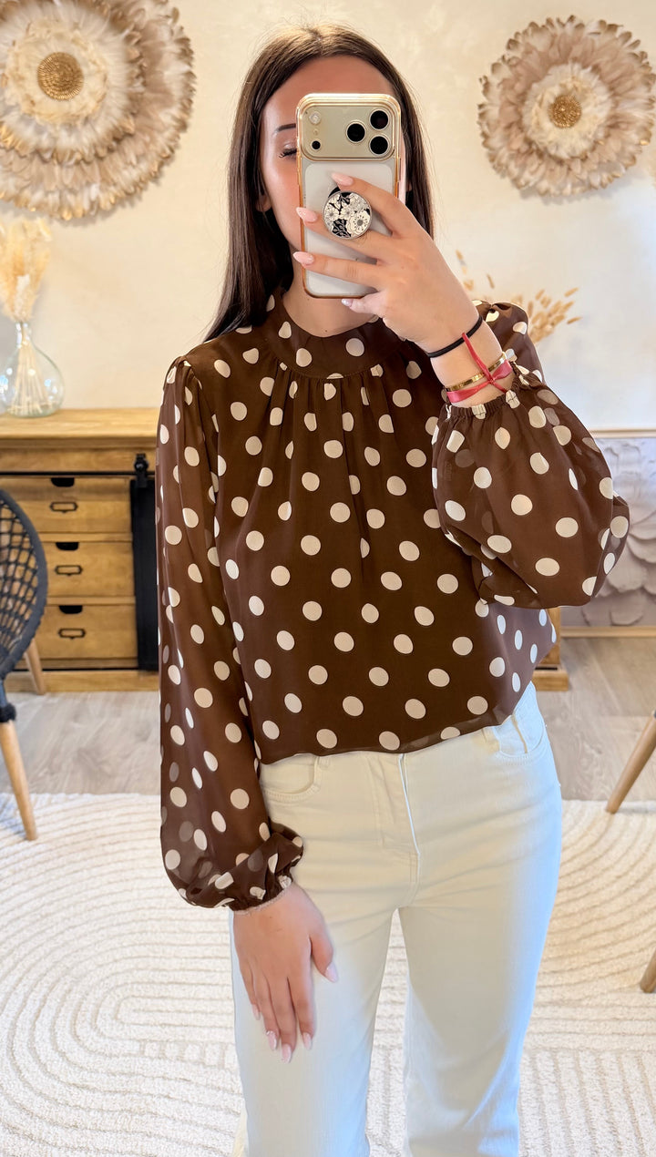 Blouse Belly Choco