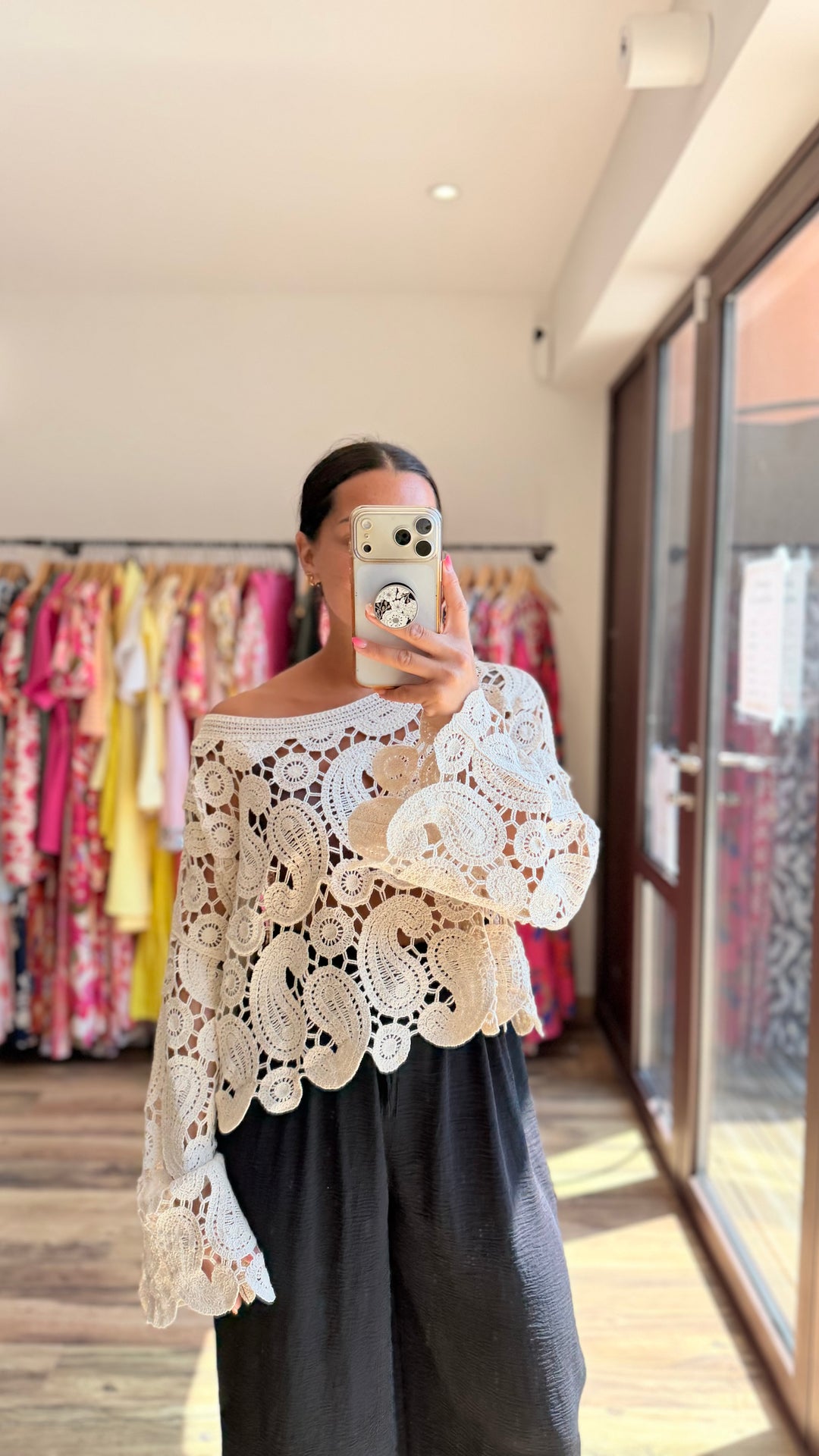 Top crochet Daphné