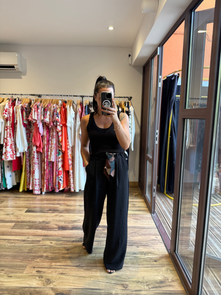 Pantalon Eliam noir automne