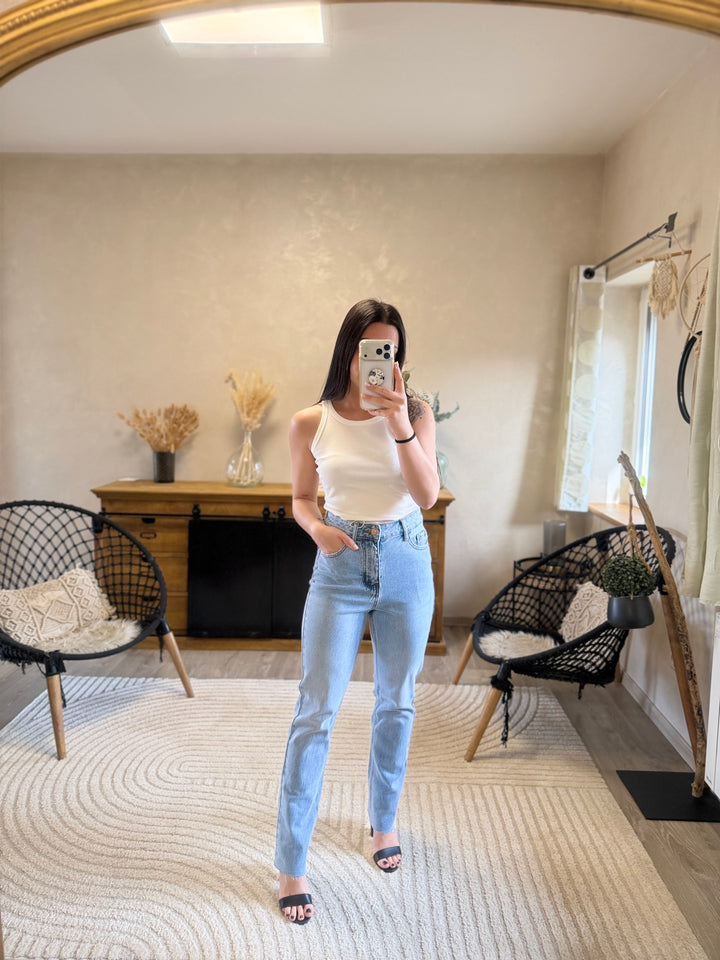 Top blanc Raph CURVY