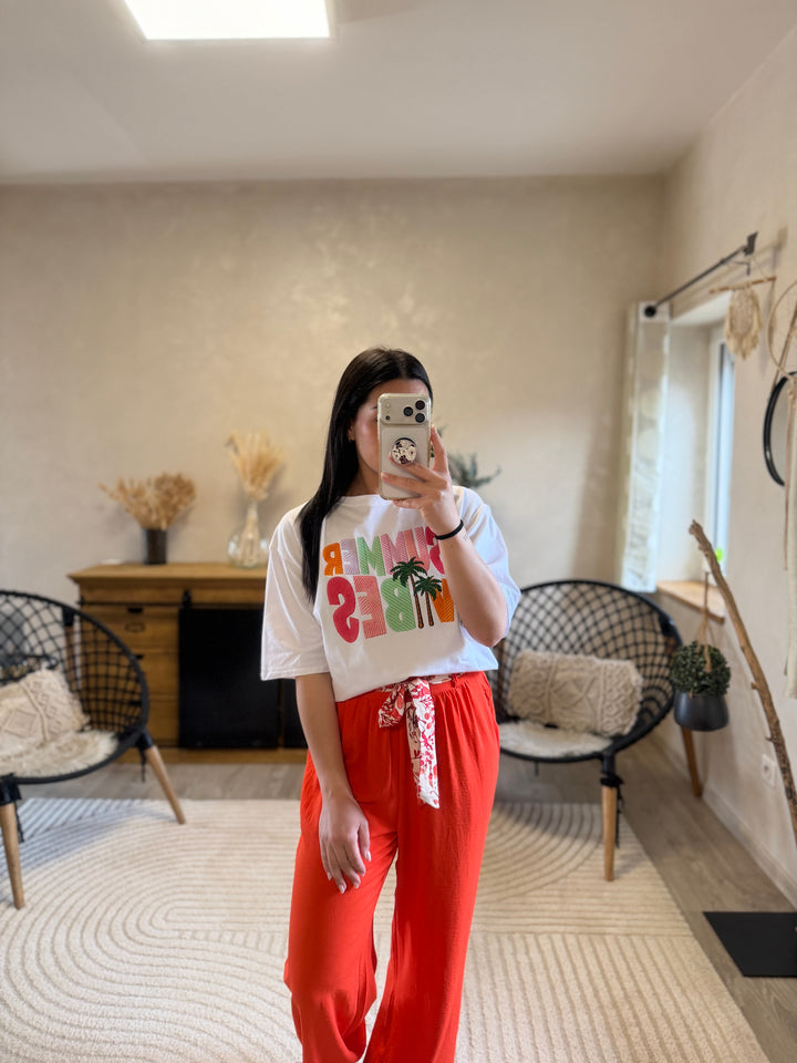 Teeshirt good vibes