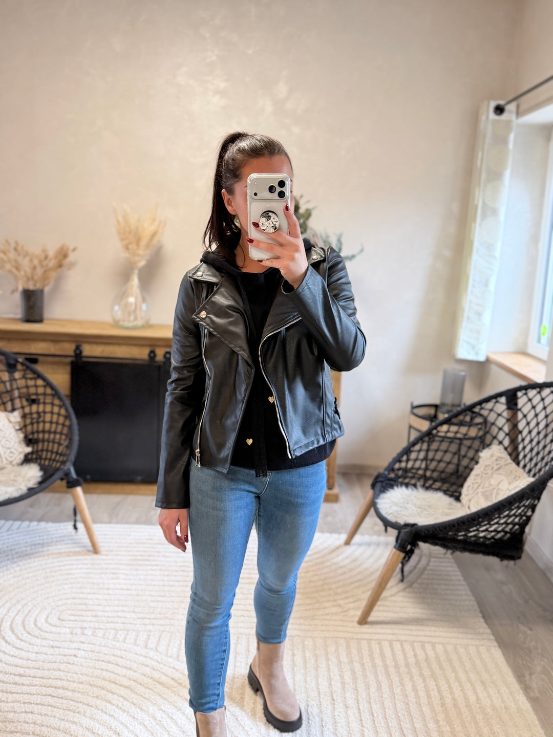 Perfecto en similicuir