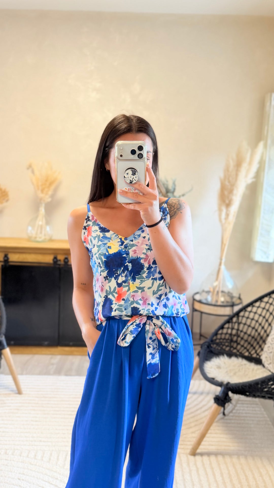 Top Hugo bleu CURVY