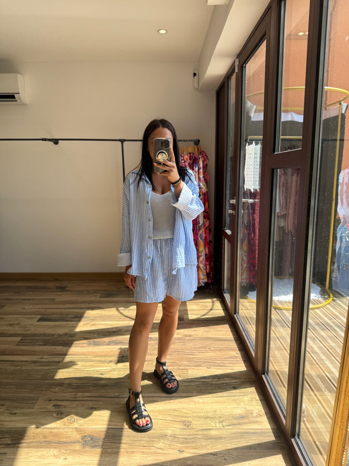 Top Afida bleu