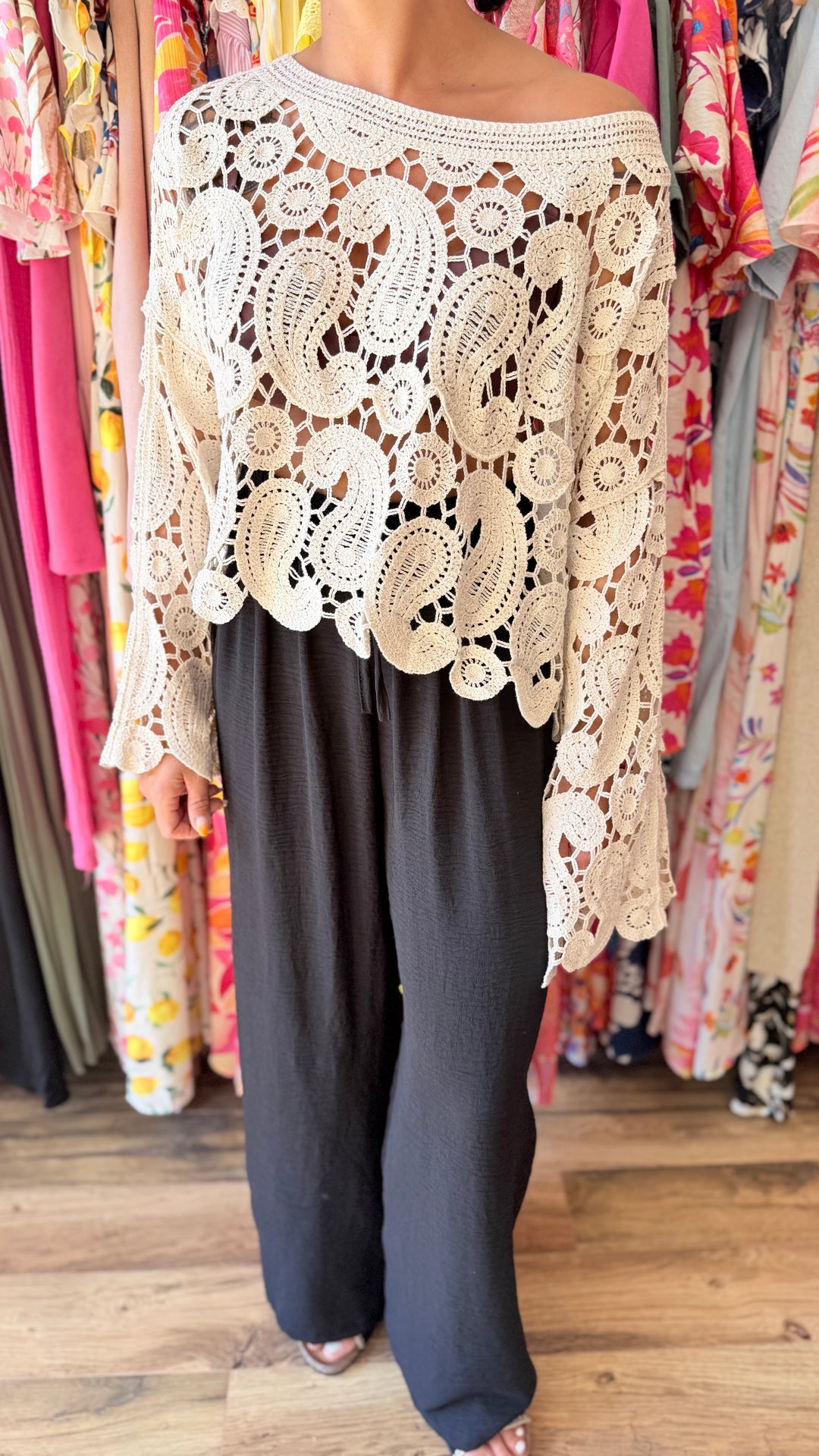 Top crochet Daphné