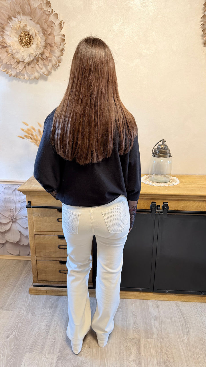 Pull fin May noir