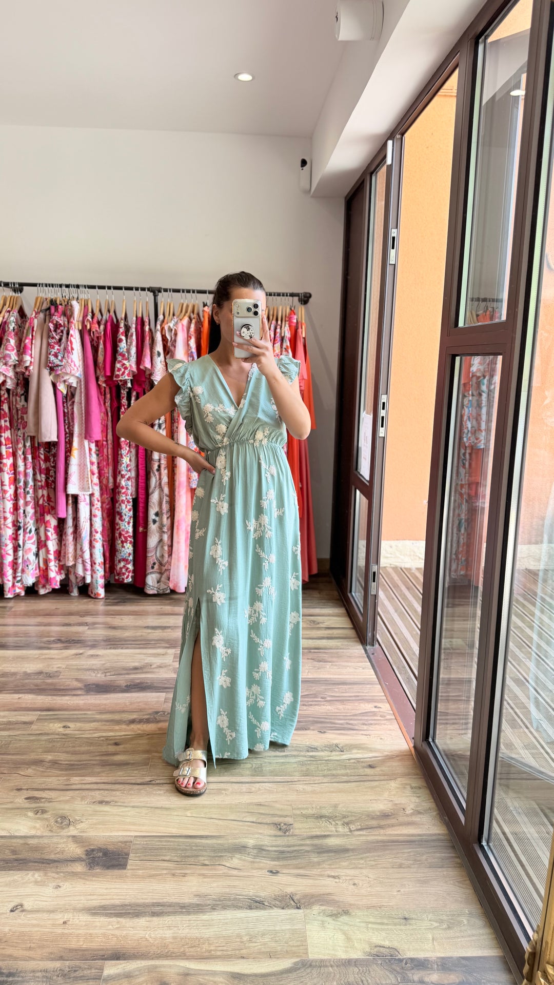 Robe longue Ether CURVY (PRÉCOMMANDE EXPÉDITION LE 2/06)