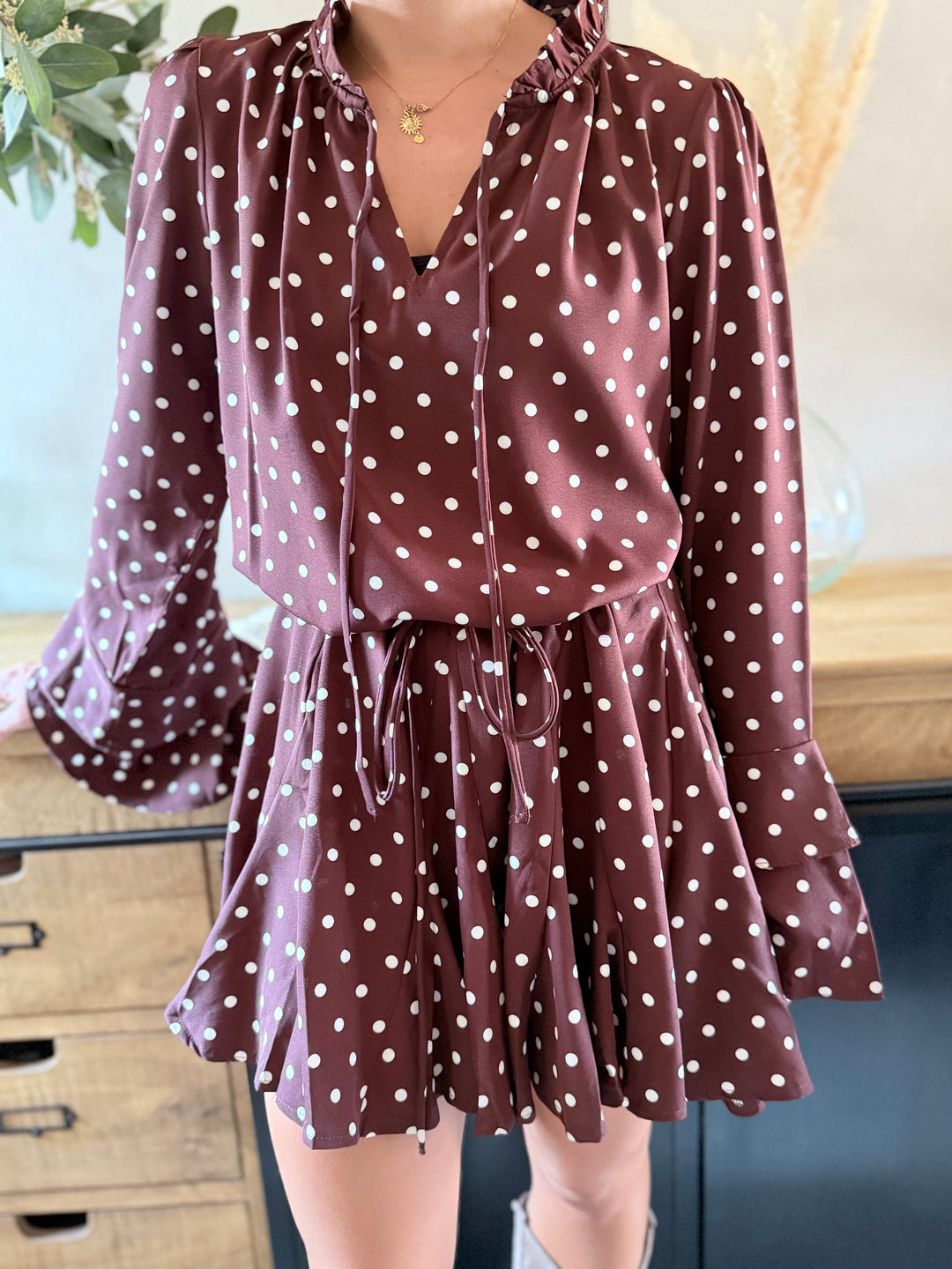 Robe burdy choco