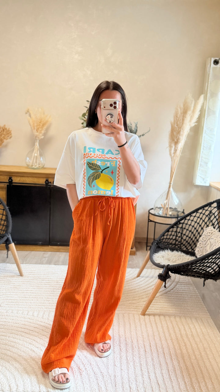 Teeshirt capri