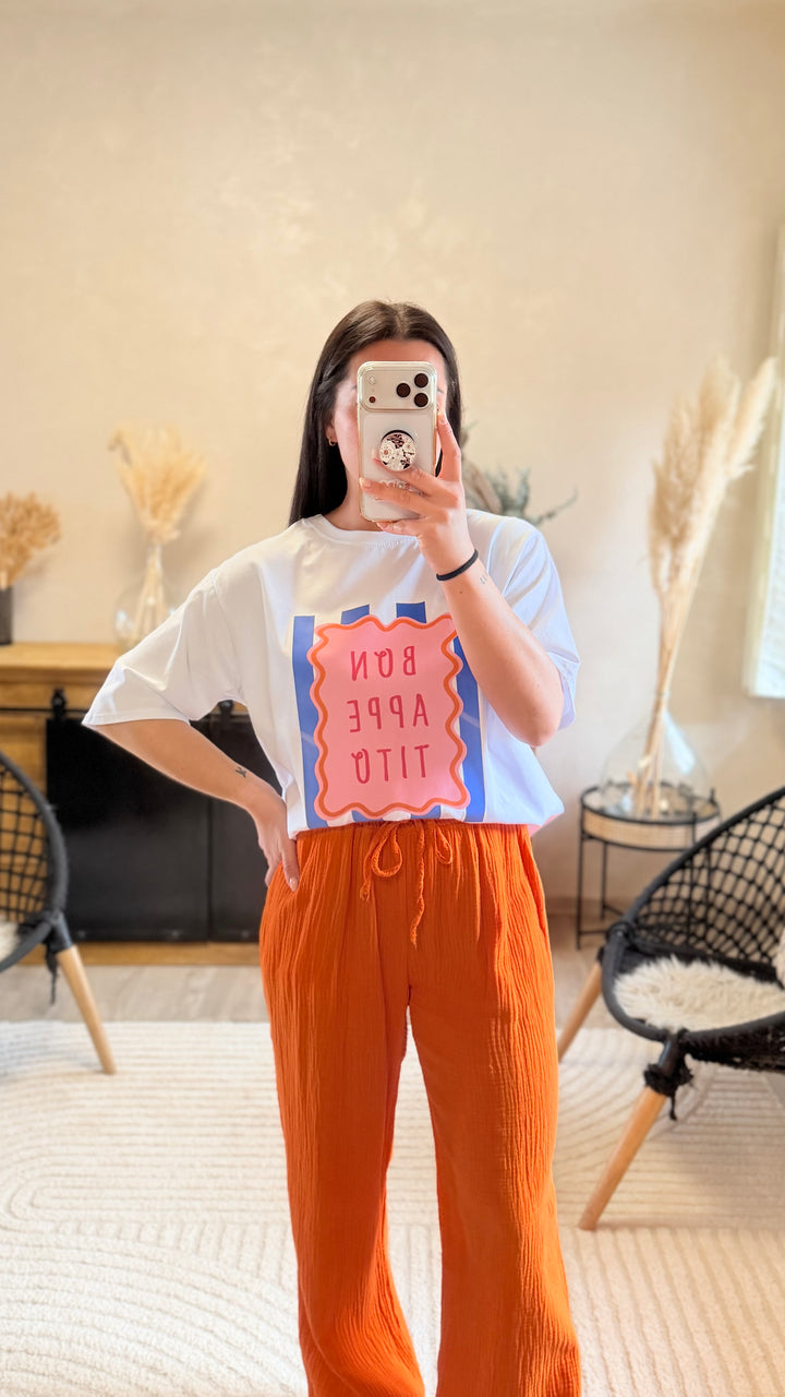 Teeshirt bon appetito