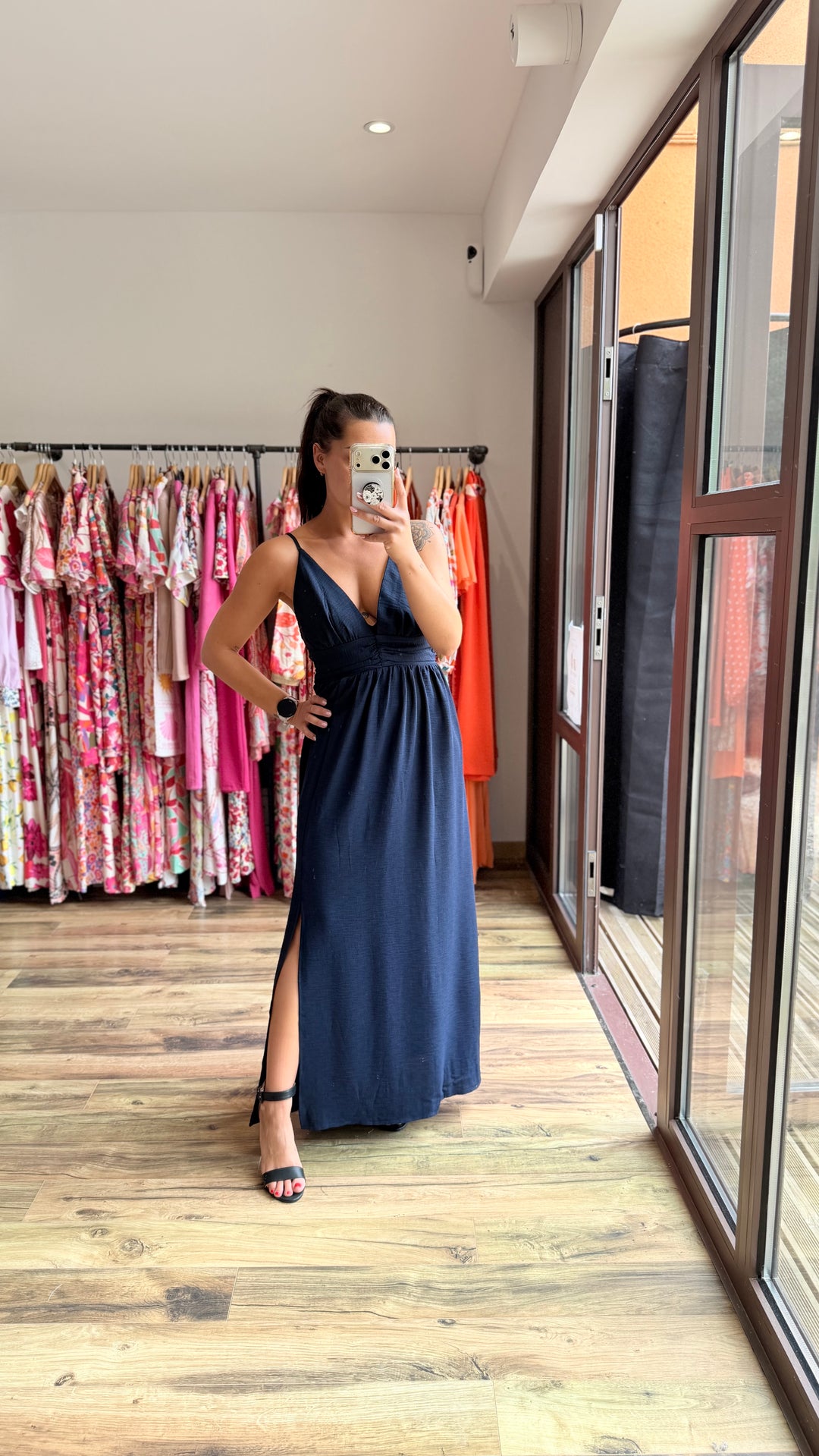 Robe Caly marine CURVY