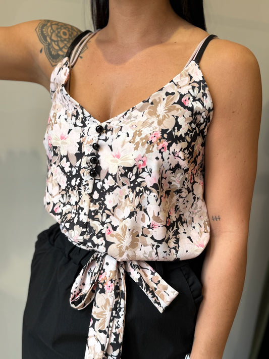 Top Lois noir