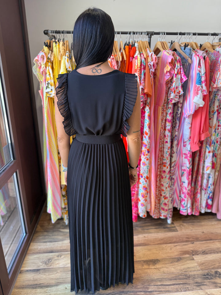 Robe longue Berenice noir