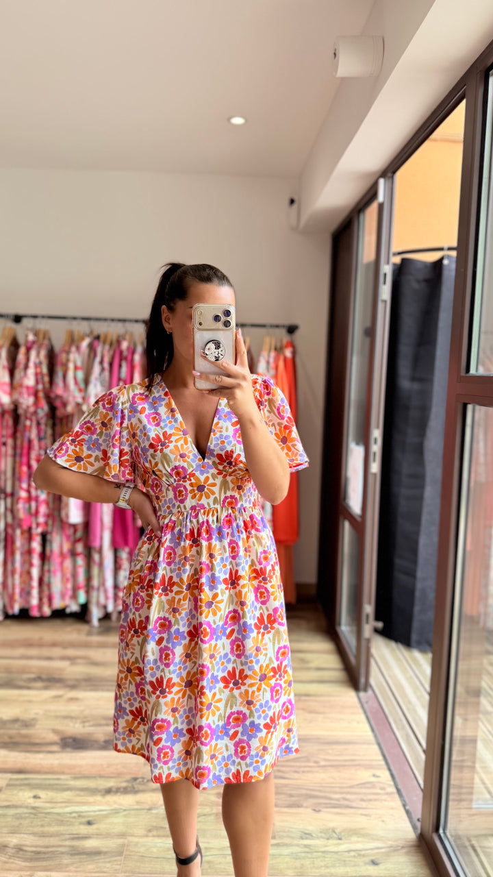 Robe courte Sely CURVY