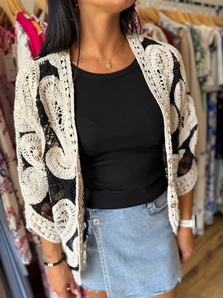 Gilet en crochet
