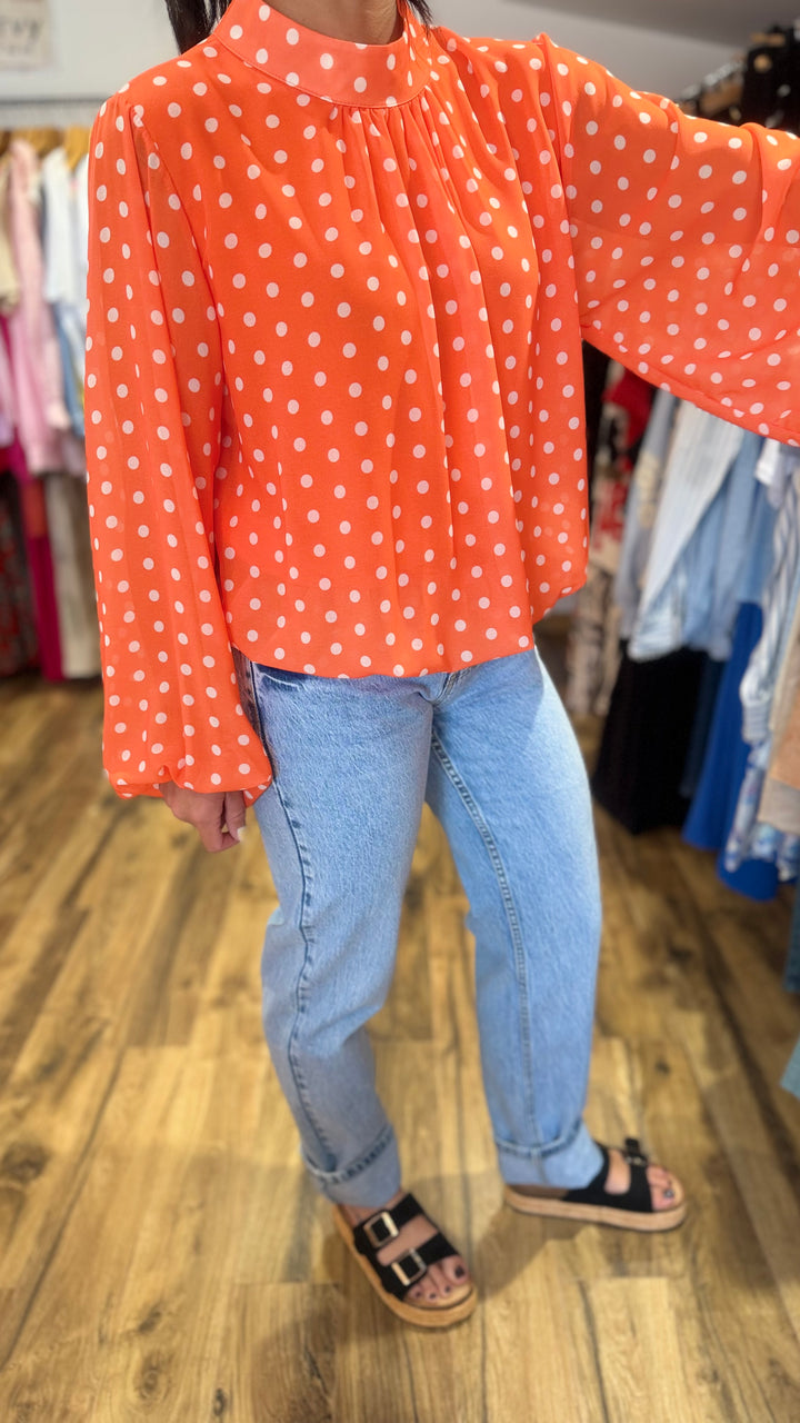 Blouse Kop orange