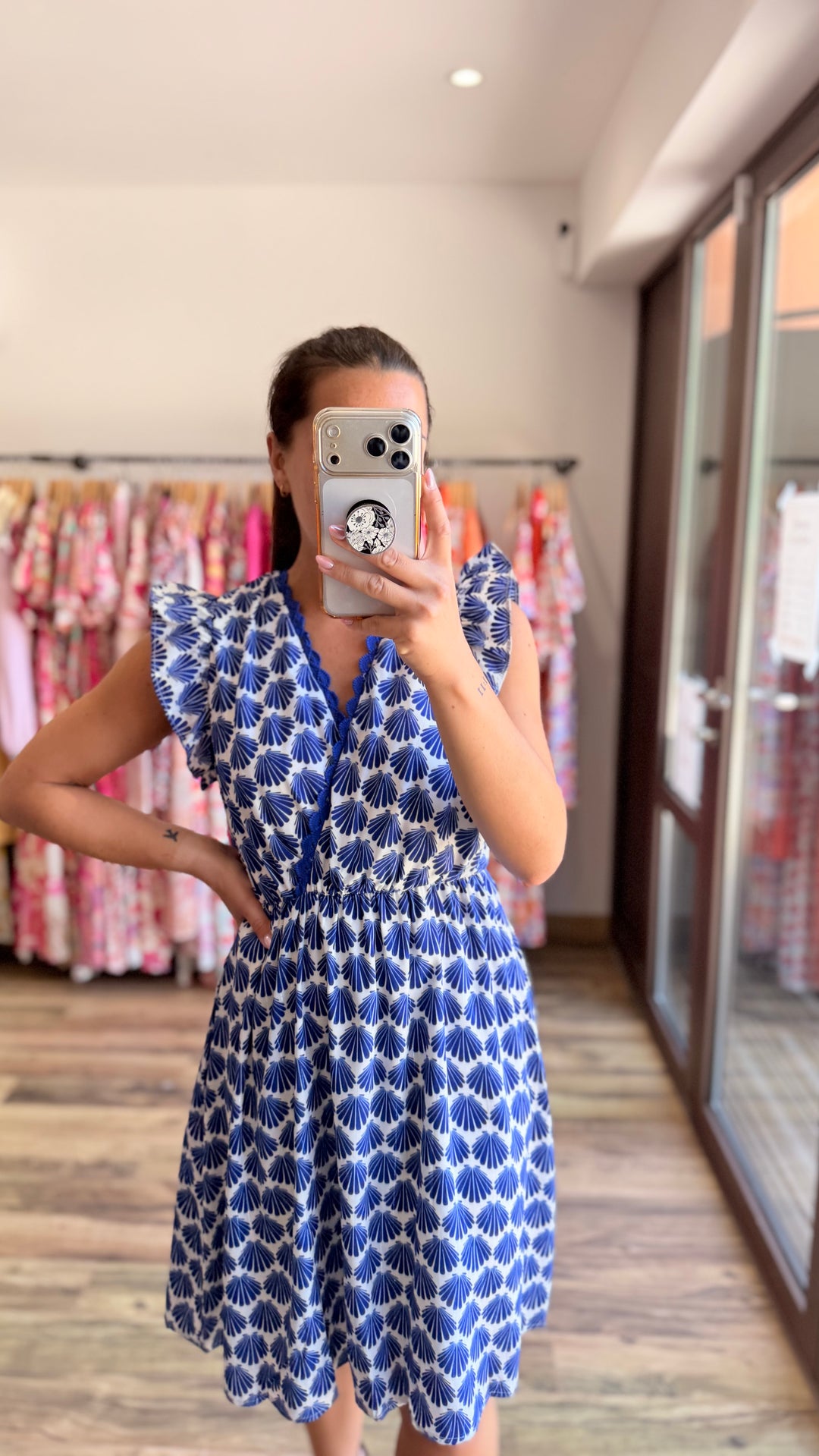Robe courte Balmo CURVY