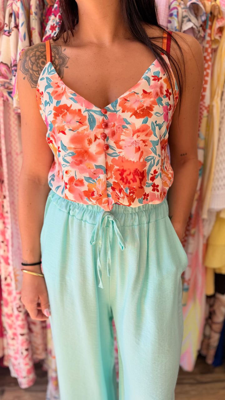 Top Hugo orange  CURVY