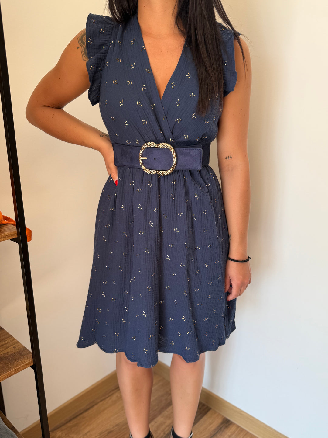 Robe Maya marine CURVY