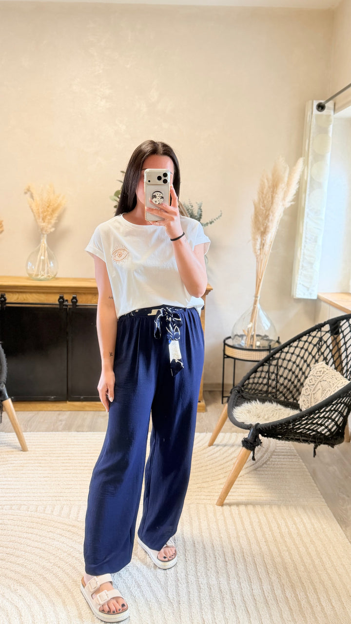 Pantalon Wilma marine