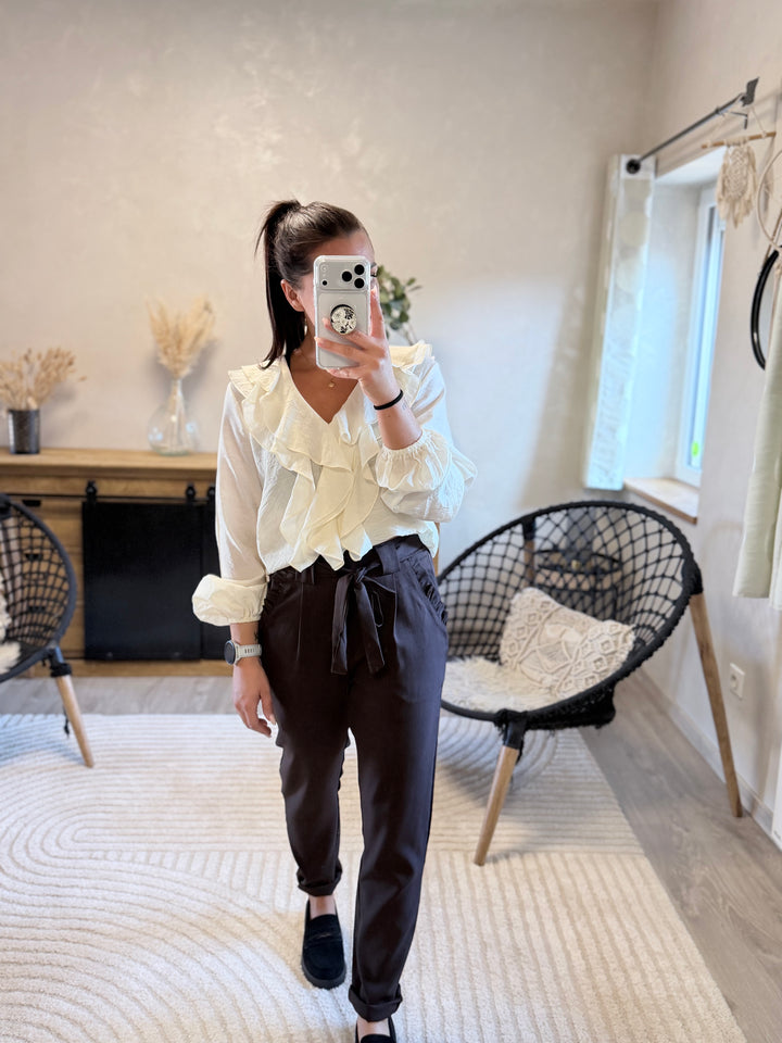 Pantalon Joule chocolat