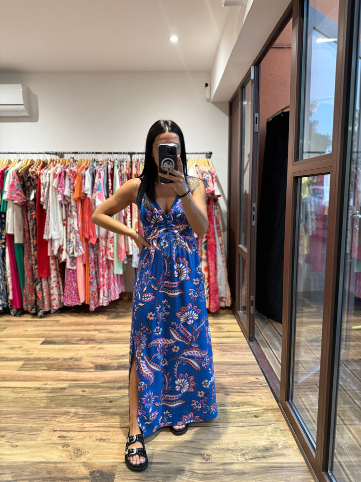 Robe Rachel bleu