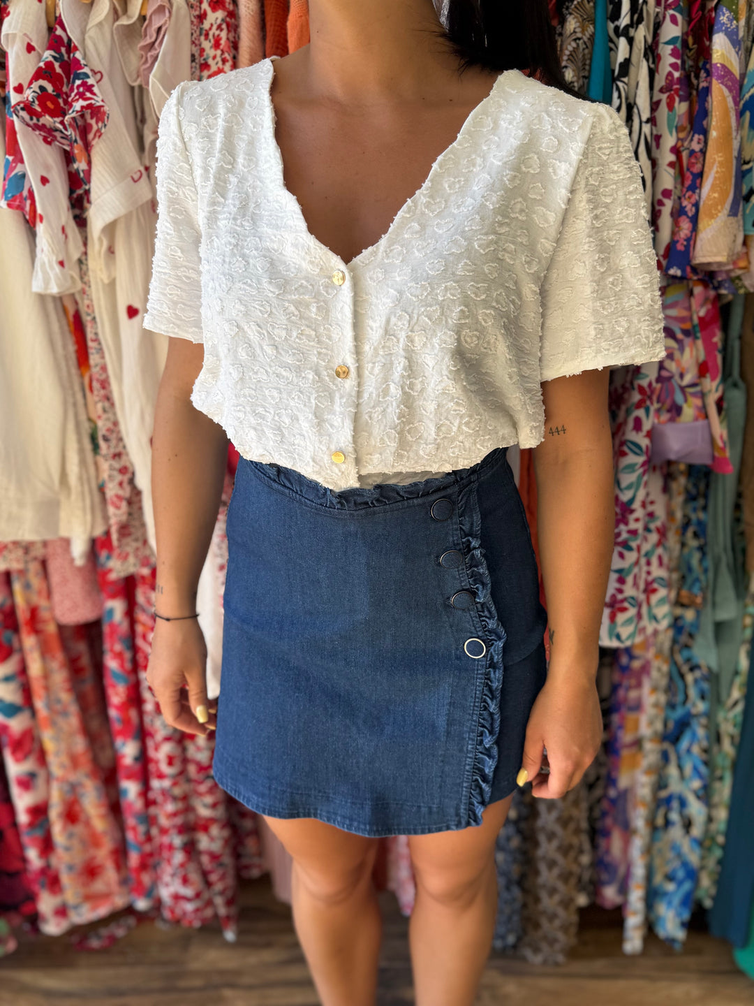 Top blanc Gustave