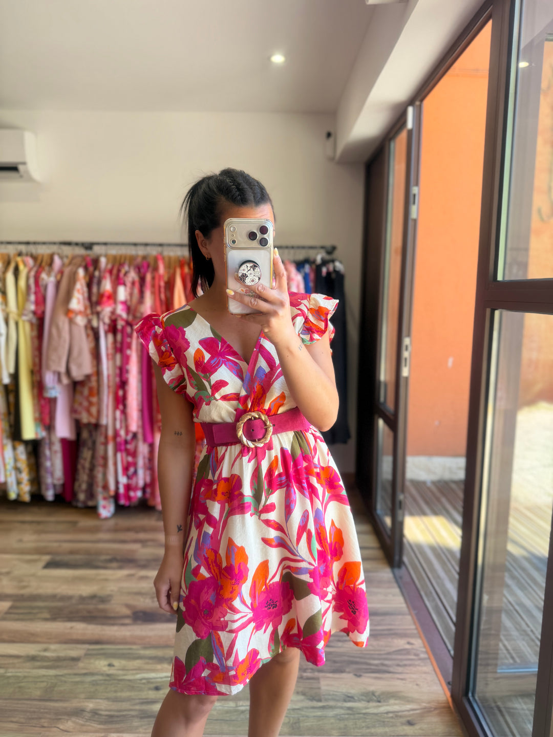 Robe courte Opale (PRÉCOMMANDE EXPÉDITION LE 27 Mai)