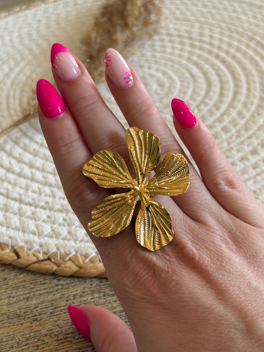 Bague fleur 🌸