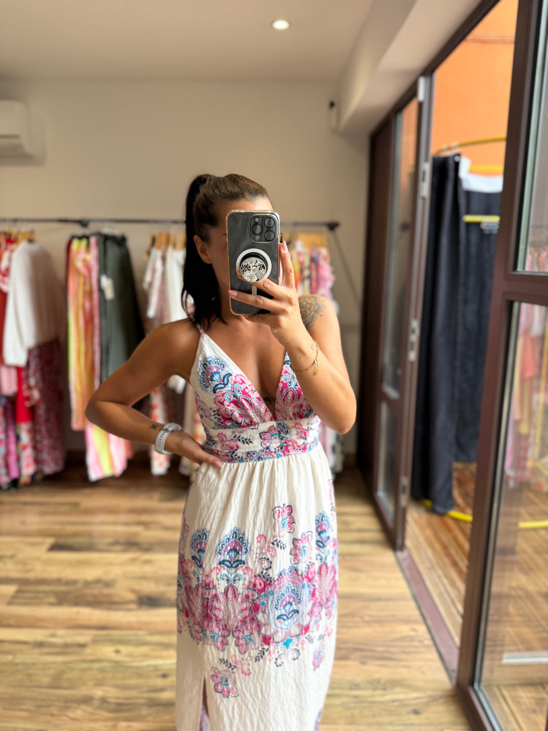 Robe longue Abellia