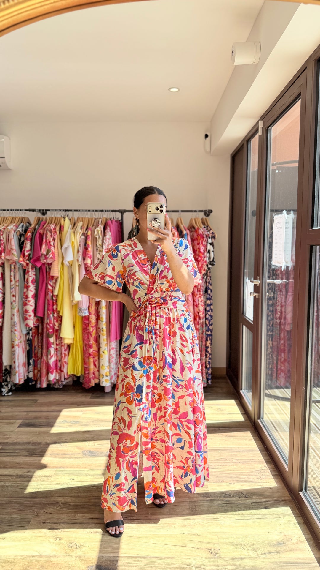 Robe longue Amara