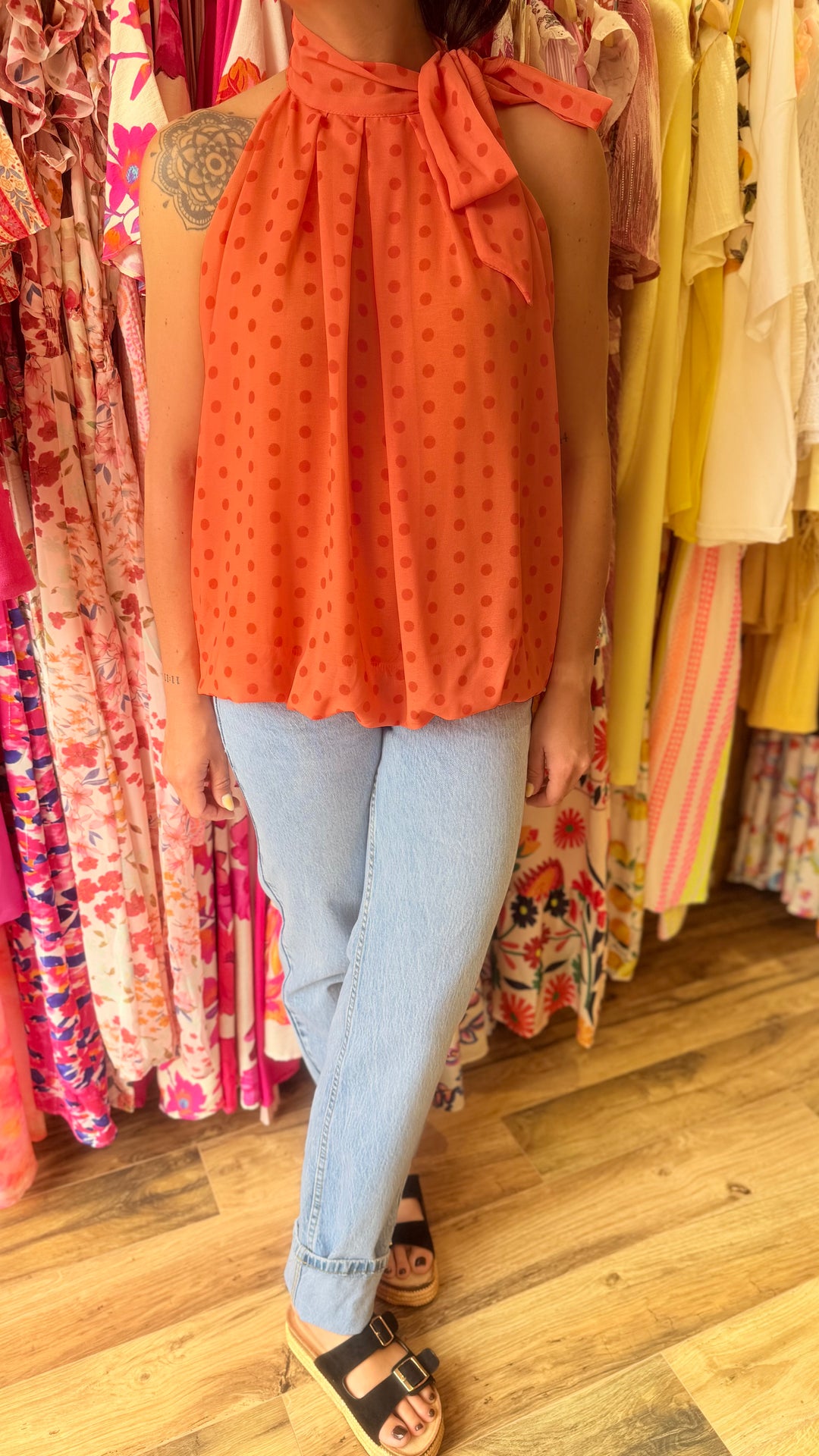 Top Zalia orange