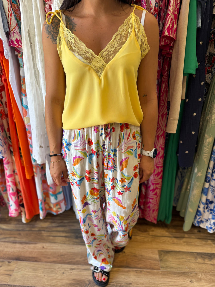 Top Lolita jaune