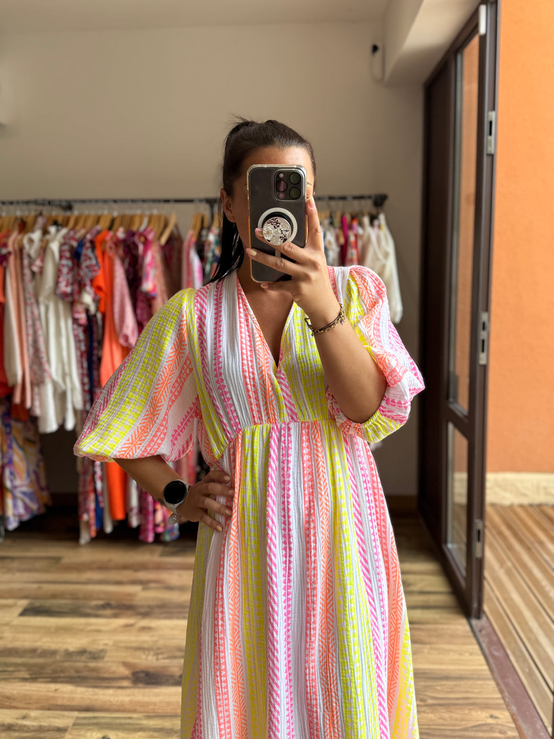 Robe longue Stanley CURVY