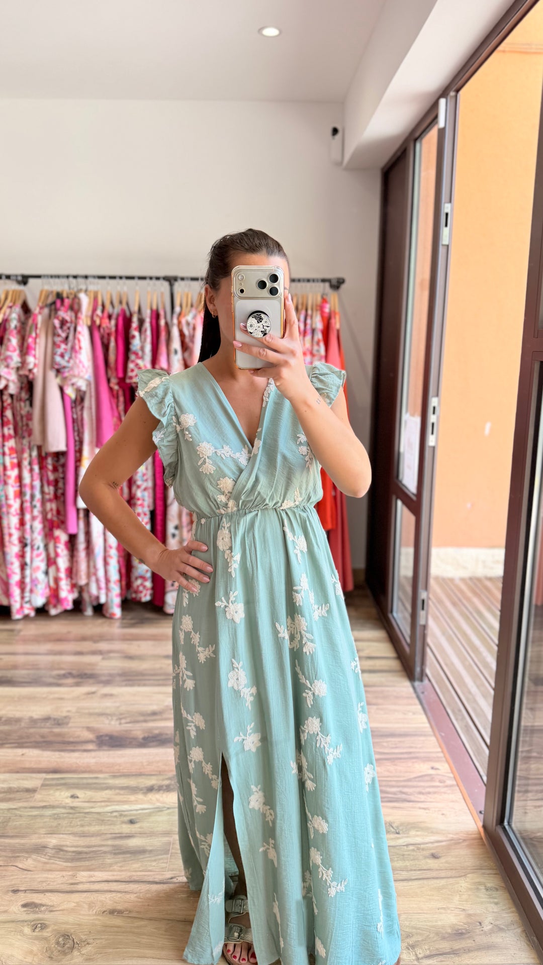 Robe longue Ether CURVY (PRÉCOMMANDE EXPÉDITION LE 2/06)