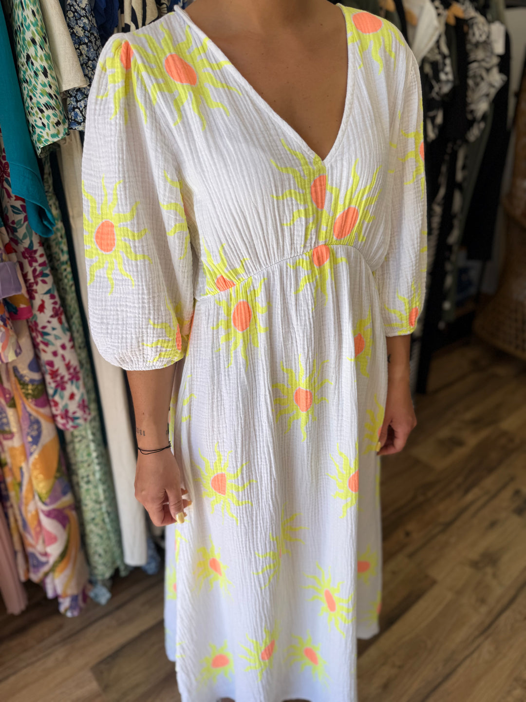 Robe longue Mina