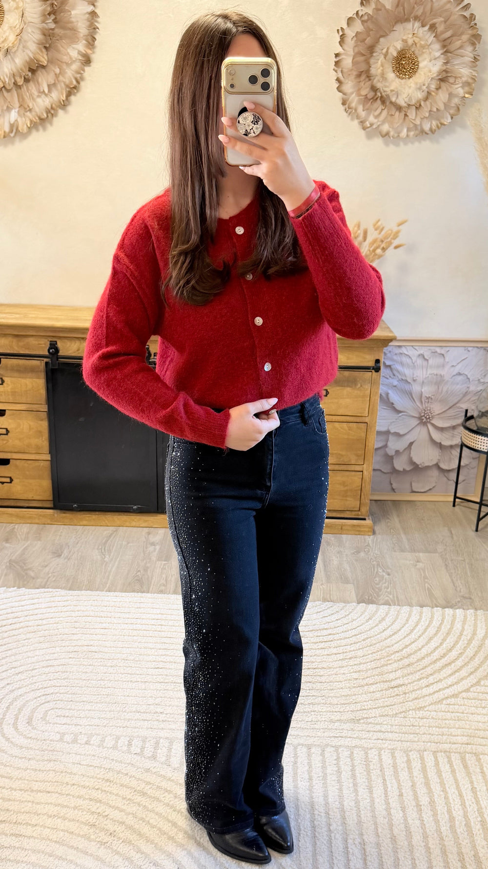 Gilet Eli rouge