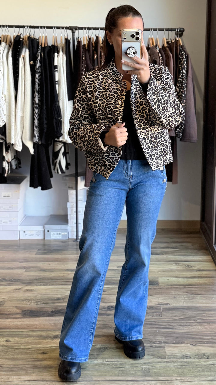 Veste Tina léopard