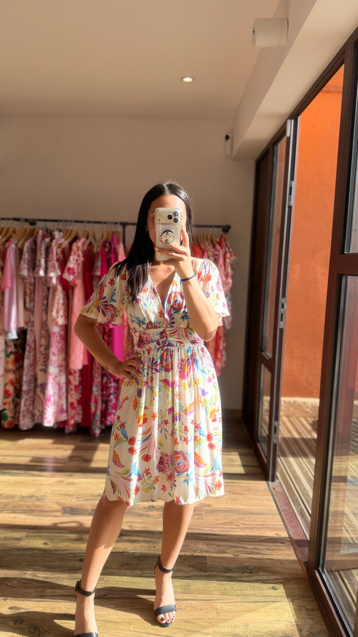 Robe courte Alyma CURVY