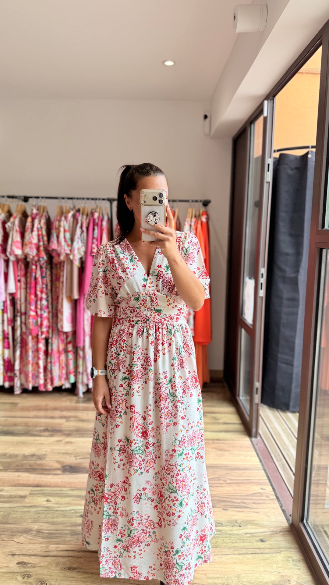 Robe longue Uma CURVY