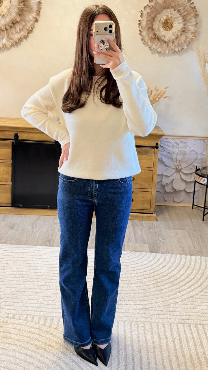 Pull Paula écru