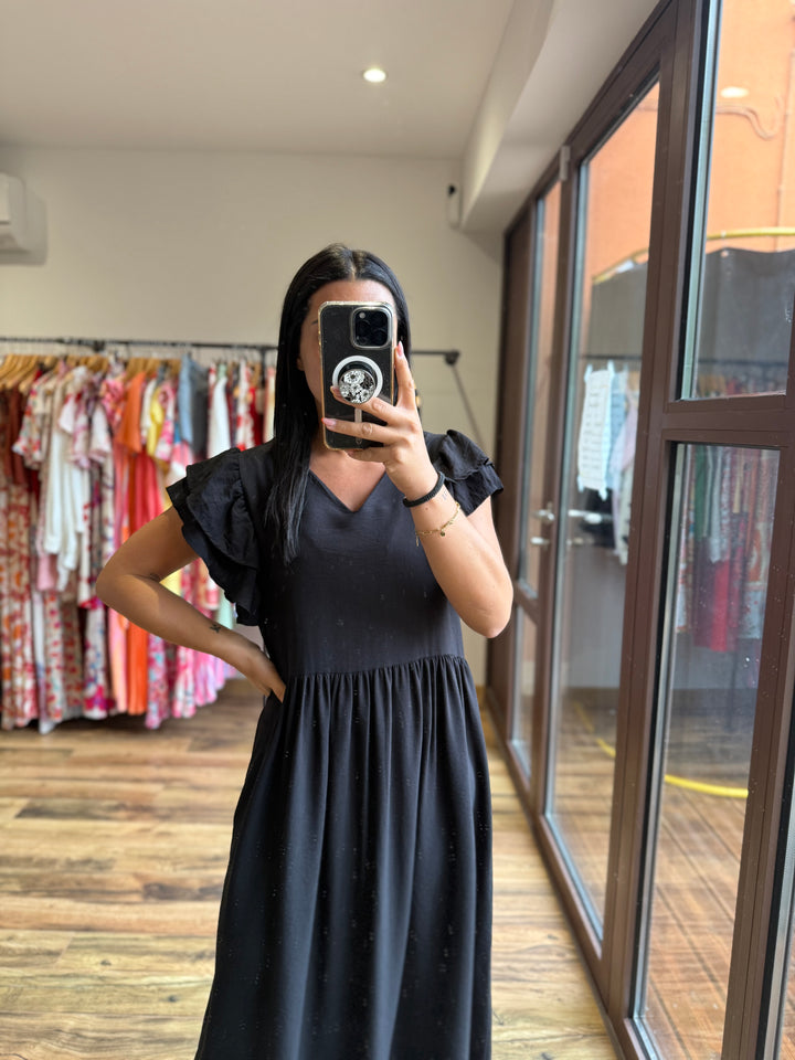 Robe Edmée noir