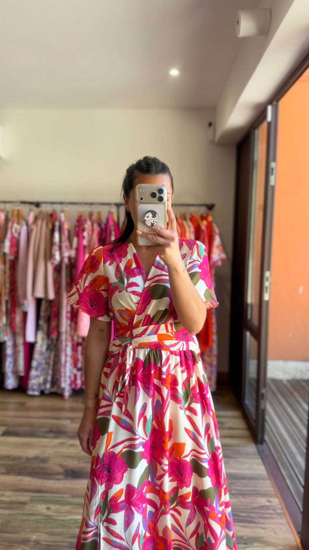 Robe longue Opaline CURVY (PRÉCOMMANDE EXPÉDITION LE 27 MAI)