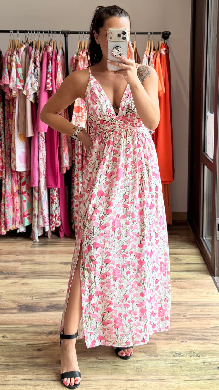 Robe longue Flora CURVY