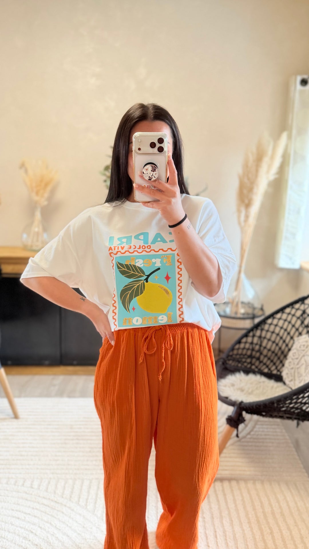 Teeshirt capri