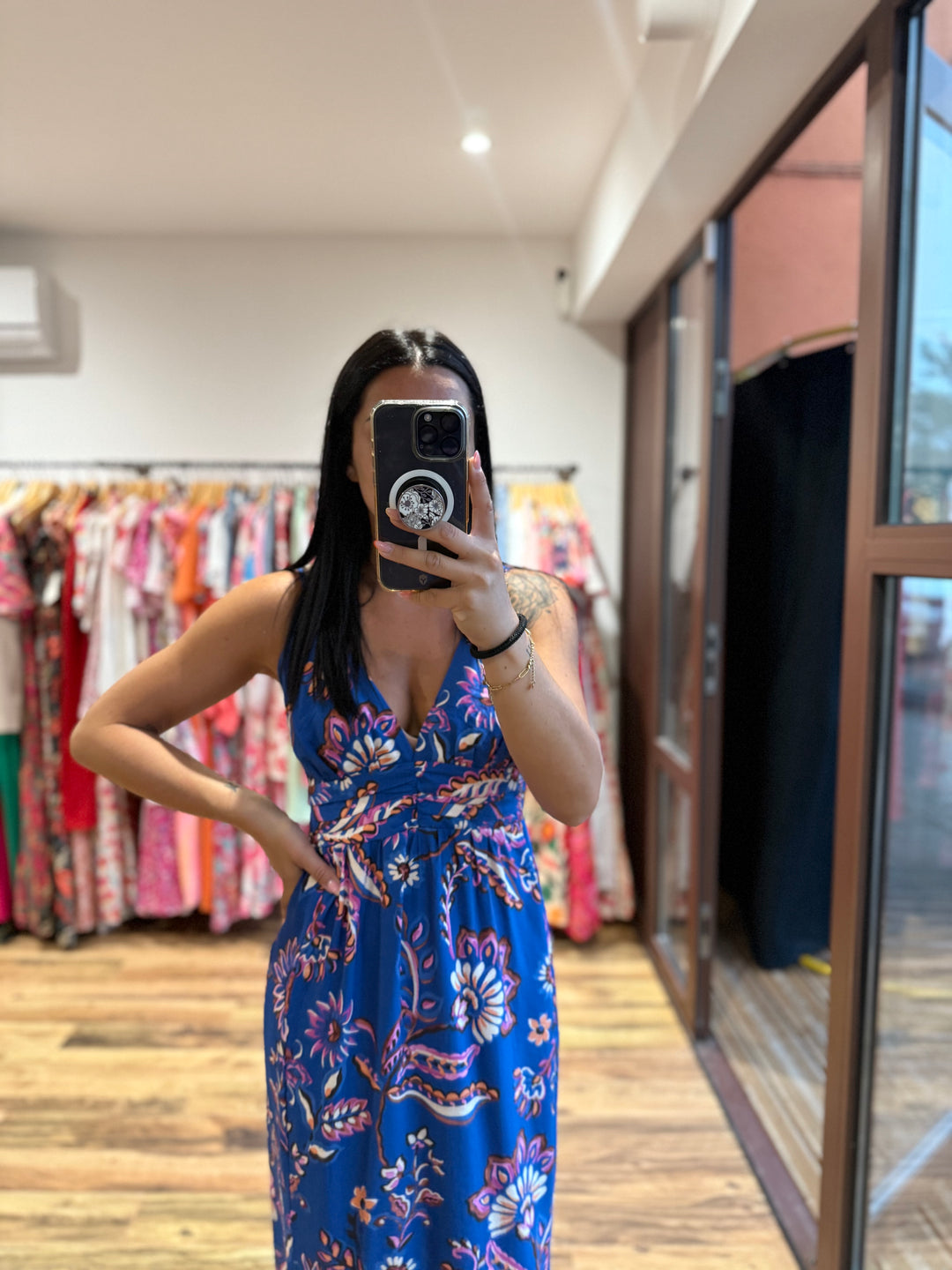 Robe Rachel bleu